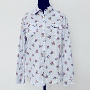 Mossimo Supply Women’s Floral Blouse